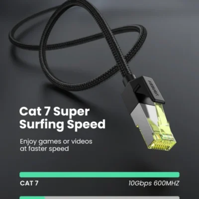 UGREEN Cat 7 Round Braided Ethernet Cable