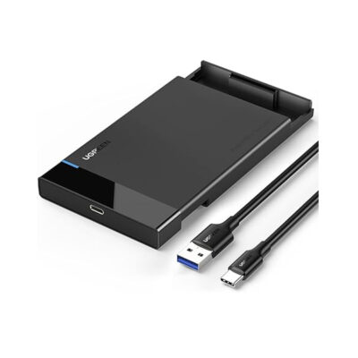 UGREEN 50743 USB 3.0 HDD Enclosure 2.5inch 6Gbps with USB-A to USB-C Cable