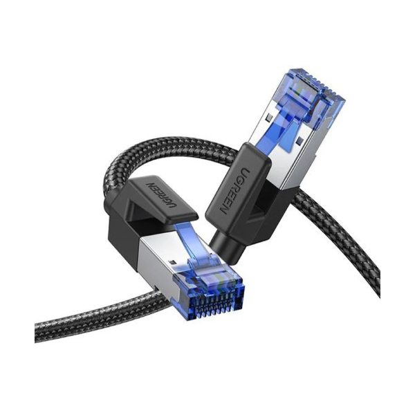 Ugreen-80433-Cat-8-Ethernet-Round-Braided-Cable-5M-by-otc.lk-in-Sri-Lanka23 UGREEN 5 Meter Cat8 Pure Copper Ethernet Round Braided OD 5.5mm - Image 1